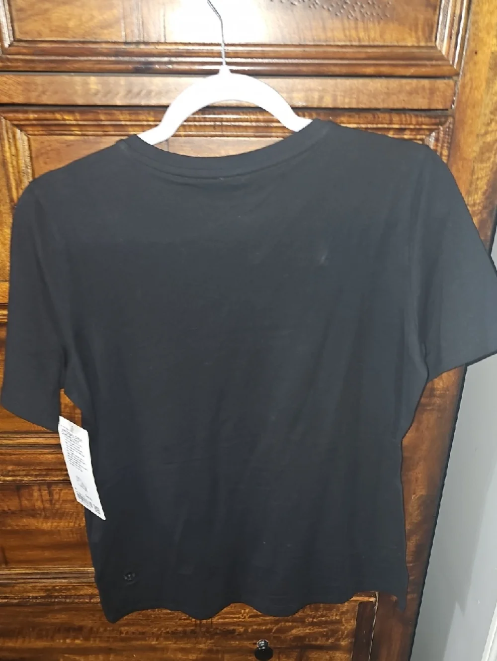 Lululemon Nwts Love Organic Cotton Crewneck-TShirt! BLK, Sz Medium!